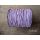 Voskovaná bavlněná šňůrka světle fialová, 1,5 mm