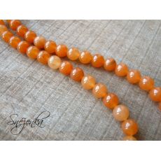 Avanturín oranžový směs kulička 8 mm
