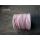 Voskovaná bavlněná šňůrka miminkovská růžová, 1 mm