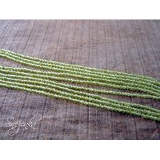 Olivín broušená kulička 2 mm M240
