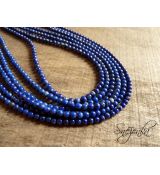 Lapis lazuli kulička 3,5 mm, 1 ks