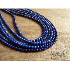 Lapis lazuli kulička 3,5 mm, 1 ks