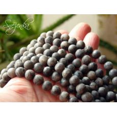 Norský labradorit matovaná kulička 8 mm M271
