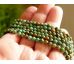 Tyrkys hubei zelený broušená kulička 4 mm