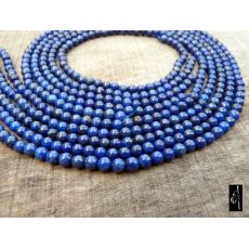 Lapis lazuli kulička 4 mm, 1 ks M001