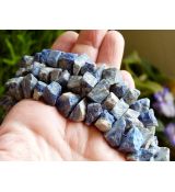 Lapis lazuli krystal korálky, 1 ks