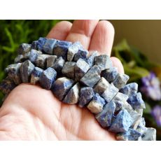 Lapis lazuli krystal korálky, 1 ks