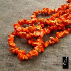 Kamenné zlomky oranžové, návlek M021