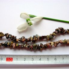 Jaspis leopardí, návlek M029