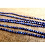 Lapis lazuli broušená kulička 2 mm