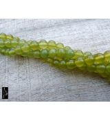 Jadeit serpentin, kulička 6 mm, 1 ks