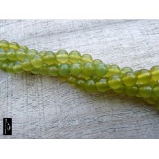 Jadeit serpentin, kulička 6 mm, 1 ks