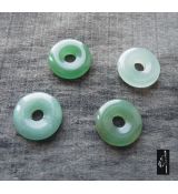 Avanturín zelený donut 19 mm