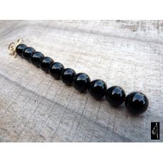 Onyx kulička 10 mm, 1 ks