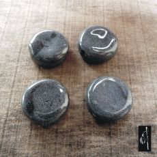 Keramická placička šedá 20 mm, 1 ks