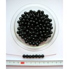 Kulička černá 8 mm, 1 ks