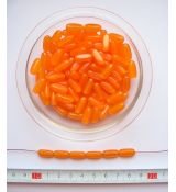 Kvádr oranžový 15x5 mm, 1 ks