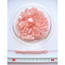 Kvádr růžový 15x5 mm, 1 ks K025