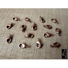 Karabinka 12x5 mm, staroměděná barva Kmpt019