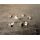 Koncovka 5x11 mm se stříškou, stříbrná barva, 1 ks Kmpt029