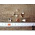 Koncovka 5x11 mm se stříškou, stříbrná barva, 1 ks Kmpt029