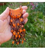 Oranžáda - přírodní náhrdelník