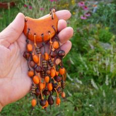 Oranžáda - přírodní náhrdelník
