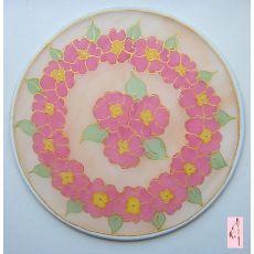 Růžová mandala HV025