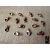 Karabinka 12x5 mm, staroměděná barva Kmpt019